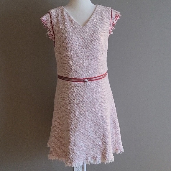 Rebecca Taylor Dresses & Skirts - Rebecca Taylor pink tweed dress
